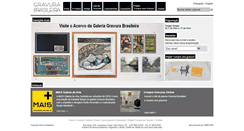 Desktop Screenshot of cantogravura.com.br